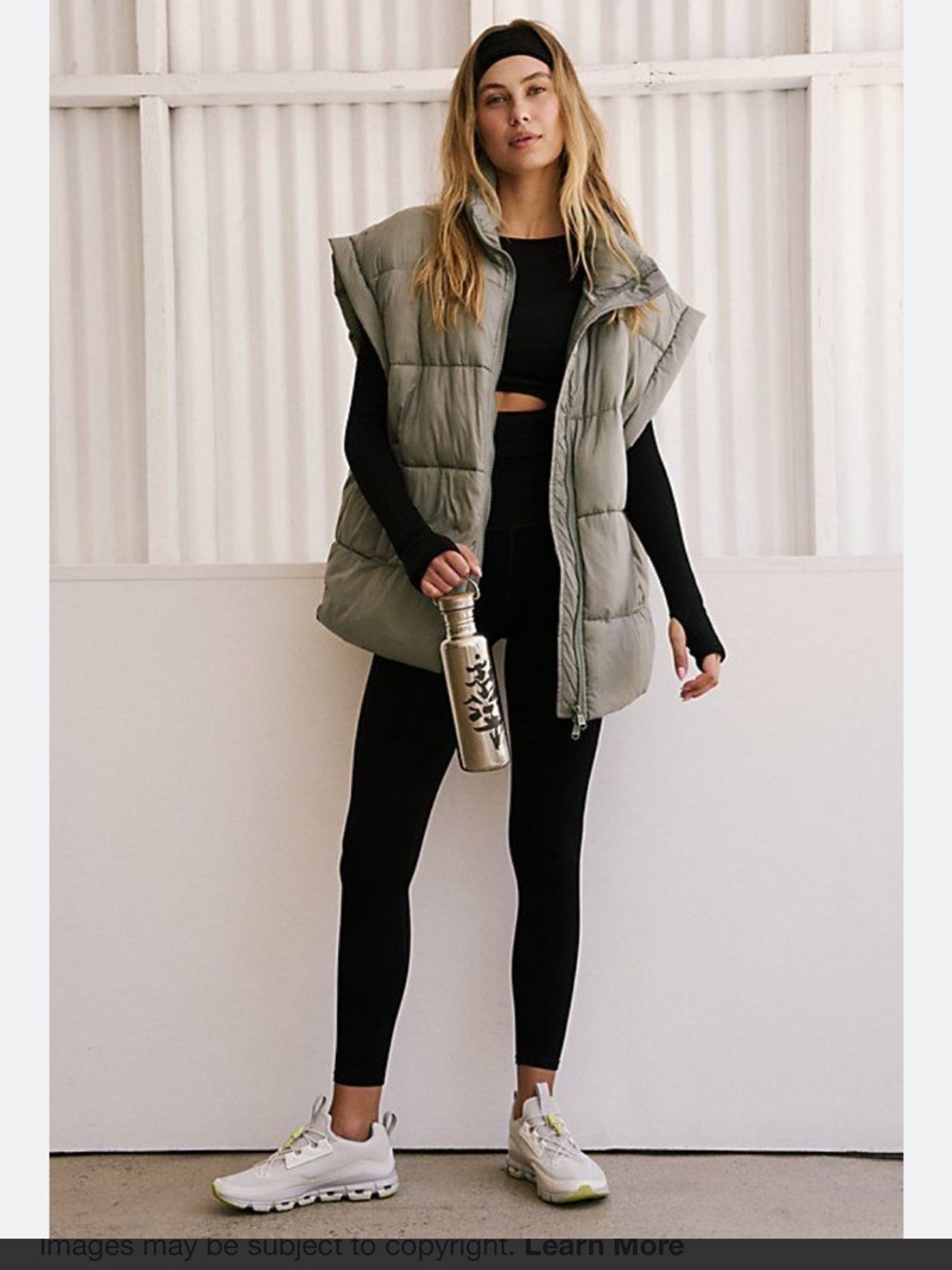 Free People In a Bubble Puffer Vest